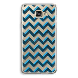 CaseCompany Onderbroken lijn: Samsung Galaxy A5 (2016) Transparant Hoesje