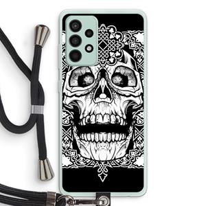 CaseCompany Seek & Destroy: Samsung Galaxy A52s 5G Transparant Hoesje met koord
