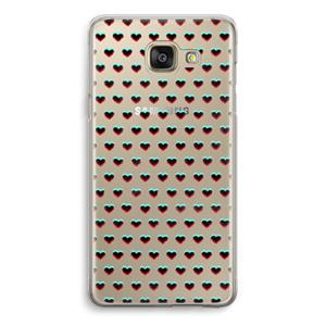 CaseCompany Hartjes: Samsung Galaxy A5 (2016) Transparant Hoesje