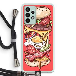 CaseCompany Diet Coke Please: Samsung Galaxy A52s 5G Transparant Hoesje met koord