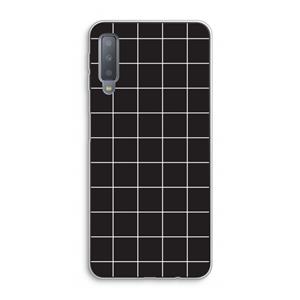 CaseCompany Rooster 2: Samsung Galaxy A7 (2018) Transparant Hoesje