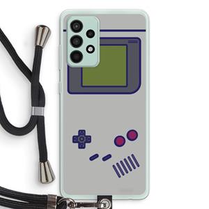 CaseCompany Game On: Samsung Galaxy A52s 5G Transparant Hoesje met koord
