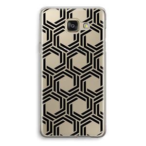 CaseCompany Geometrisch patroon: Samsung Galaxy A5 (2016) Transparant Hoesje