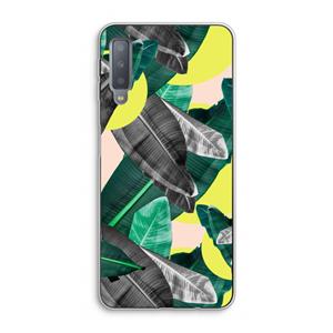 CaseCompany Fantasie jungle: Samsung Galaxy A7 (2018) Transparant Hoesje