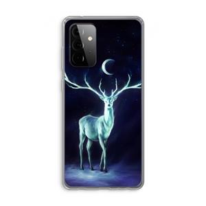 CaseCompany Nightbringer: Samsung Galaxy A72 Transparant Hoesje
