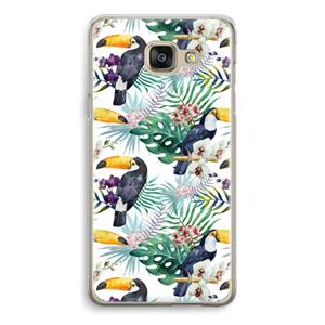 CaseCompany Tukans: Samsung Galaxy A5 (2016) Transparant Hoesje