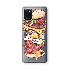 CaseCompany Diet Coke Please: Samsung Galaxy A31 Transparant Hoesje