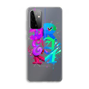 CaseCompany Dream: Samsung Galaxy A72 Transparant Hoesje