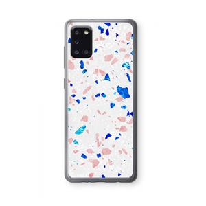 CaseCompany Terrazzo N°6: Samsung Galaxy A31 Transparant Hoesje