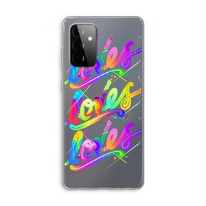 CaseCompany Loves: Samsung Galaxy A72 Transparant Hoesje
