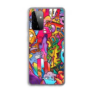 CaseCompany Dreams: Samsung Galaxy A72 Transparant Hoesje