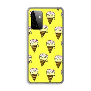 CaseCompany Isjes: Samsung Galaxy A72 Transparant Hoesje
