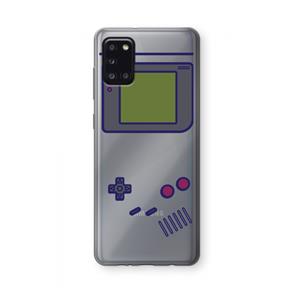 CaseCompany Game On: Samsung Galaxy A31 Transparant Hoesje