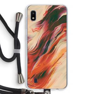 CaseCompany Forgotten Lands: Samsung Galaxy A10 Transparant Hoesje met koord