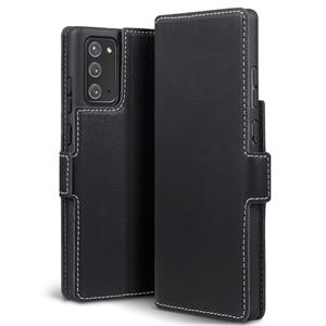 Qubits slim wallet hoes - Samsung Galaxy Note 20 - Zwart