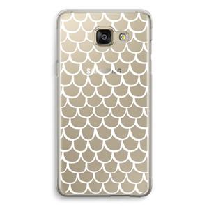 CaseCompany Dakpannetjes: Samsung Galaxy A5 (2016) Transparant Hoesje