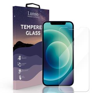 Lunso Gehard Beschermglas - Full Cover Tempered Glass - iPhone 12 Mini