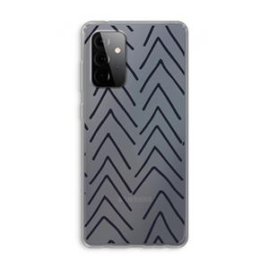 CaseCompany Marrakech Arrows: Samsung Galaxy A72 Transparant Hoesje
