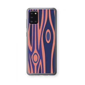 CaseCompany Bast A: Samsung Galaxy A31 Transparant Hoesje