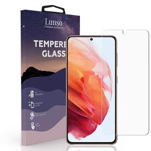 Lunso Gehard Beschermglas - Full Cover Tempered Glass - Samsung Galaxy S21