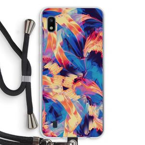CaseCompany Tuesday Night: Samsung Galaxy A10 Transparant Hoesje met koord