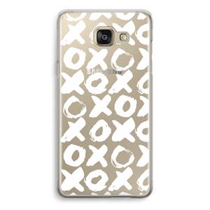 CaseCompany XOXO: Samsung Galaxy A5 (2016) Transparant Hoesje