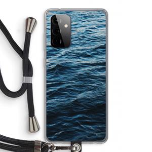 CaseCompany Oceaan: Samsung Galaxy A72 5G Transparant Hoesje met koord