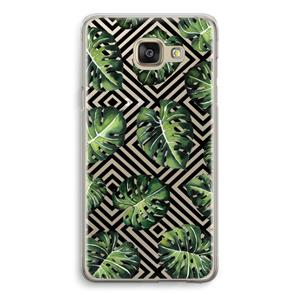 CaseCompany Geometrische jungle: Samsung Galaxy A5 (2016) Transparant Hoesje