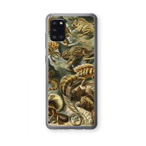 CaseCompany Haeckel Lacertilia: Samsung Galaxy A31 Transparant Hoesje