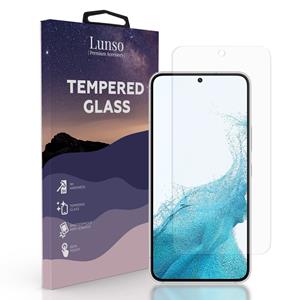 Lunso Gehard Beschermglas - Full Cover Tempered Glass - Samsung Galaxy S22