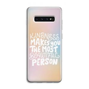 CaseCompany The prettiest: Samsung Galaxy S10 4G Transparant Hoesje