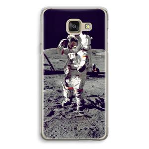 CaseCompany Spaceman: Samsung Galaxy A5 (2016) Transparant Hoesje