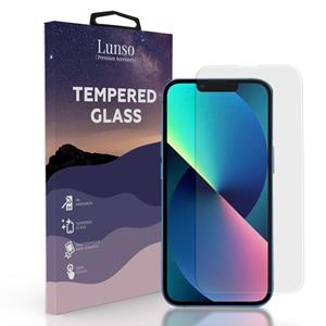 Lunso Gehard Beschermglas - Full Cover Tempered Glass - iPhone 13 Mini