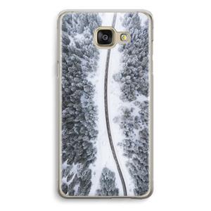 CaseCompany Snøfall: Samsung Galaxy A5 (2016) Transparant Hoesje