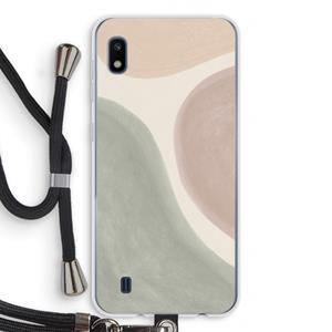 CaseCompany Geo #6: Samsung Galaxy A10 Transparant Hoesje met koord
