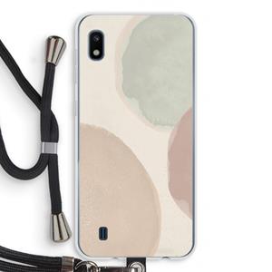 CaseCompany Geo #8: Samsung Galaxy A10 Transparant Hoesje met koord