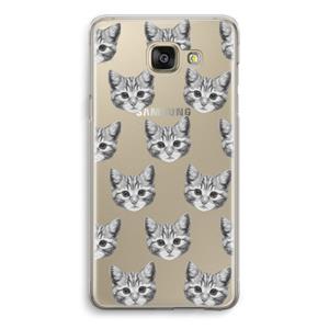 CaseCompany Kitten: Samsung Galaxy A5 (2016) Transparant Hoesje