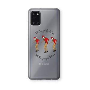 CaseCompany Jingle Ladies: Samsung Galaxy A31 Transparant Hoesje