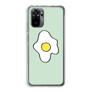 CaseCompany Spiegelei: Xiaomi Redmi Note 10 Pro Transparant Hoesje