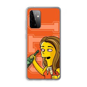 CaseCompany Jamie Lee Simpson: Samsung Galaxy A72 Transparant Hoesje