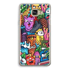 CaseCompany Vexx Mixtape: Samsung Galaxy A5 (2016) Transparant Hoesje