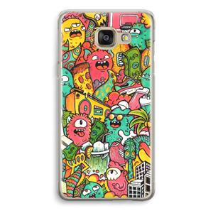 CaseCompany Vexx City: Samsung Galaxy A5 (2016) Transparant Hoesje