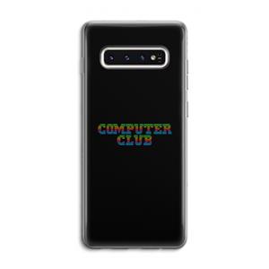 CaseCompany Retro: Samsung Galaxy S10 4G Transparant Hoesje