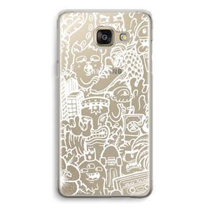 CaseCompany Vexx Mixtape #2: Samsung Galaxy A5 (2016) Transparant Hoesje