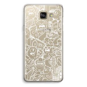 CaseCompany Vexx City #2: Samsung Galaxy A5 (2016) Transparant Hoesje