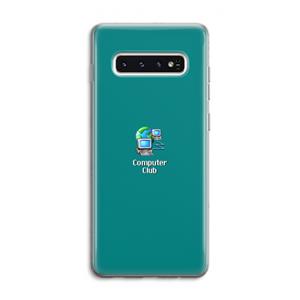 CaseCompany Win98: Samsung Galaxy S10 4G Transparant Hoesje