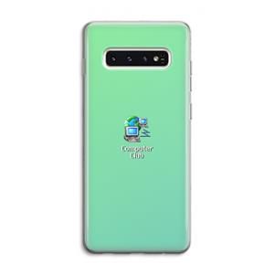 CaseCompany Win98: Samsung Galaxy S10 4G Transparant Hoesje