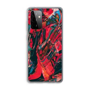 CaseCompany Endless Descent: Samsung Galaxy A72 Transparant Hoesje