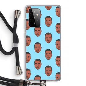 CaseCompany Kanye Call Me℃: Samsung Galaxy A72 5G Transparant Hoesje met koord