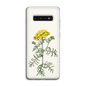 CaseCompany Tansy: Samsung Galaxy S10 4G Transparant Hoesje